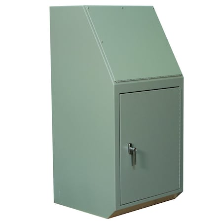 Wiegmann N12 CONSOLET BODY 48X24X18 CRBN STL-GR WC924B